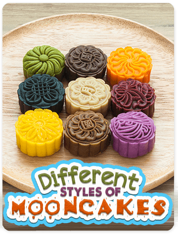 Different Styles Of Mooncakes