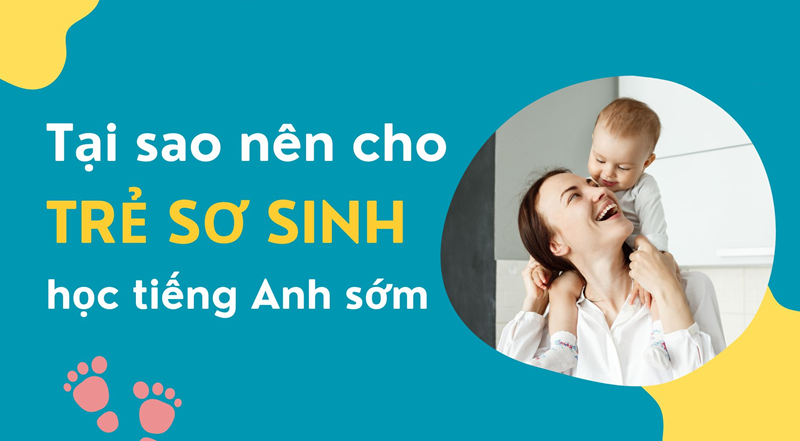 Lợi ích của việc trẻ sơ sinh học đọc tiếng Anh từ sớm. (Ảnh: Sưu tầm Internet)