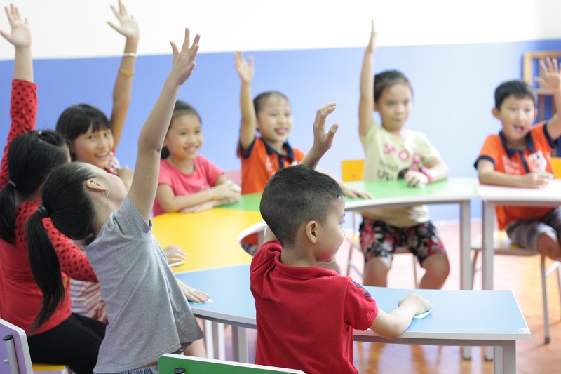 Bước đệm hoàn hảo cho con tự tin vào lớp 1. (Ảnh: Sưu tầm Internet)