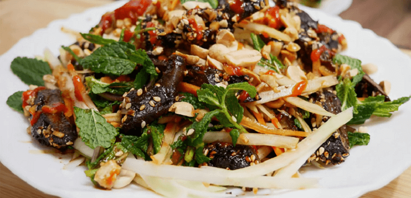 Gỏi khô bò: Địa điểm ăn uống Sài Gòn. (Ảnh: Sưu tầm Internet)