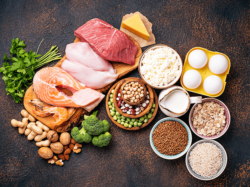 Bổ sung Vitamin B thông qua các thực phẩm hàng ngày. (Ảnh: Sưu tầm Internet)