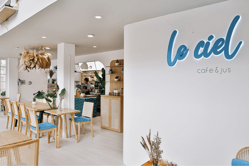 Le Ciel Cafe: Địa điểm ăn uống Sài Gòn. (Ảnh: Sưu tầm Internet)