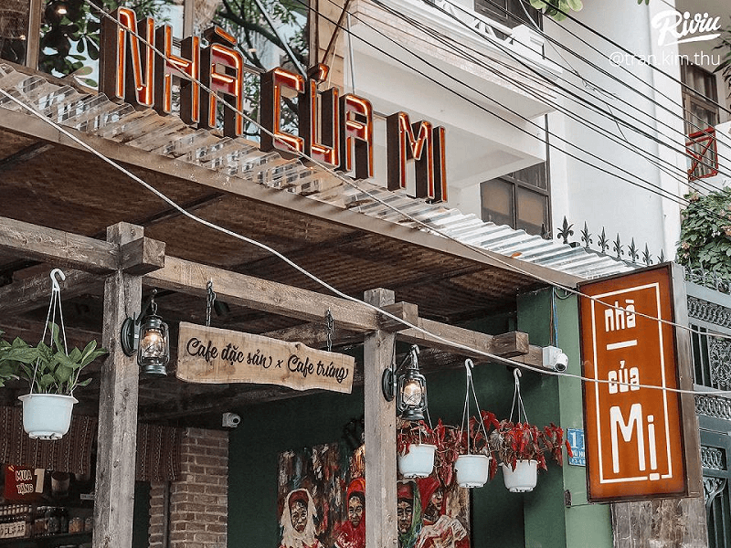 Nhà của Mị - Cafe Đặc Sản: Địa điểm ăn uống Sài Gòn. (Ảnh: Sưu tầm Internet)