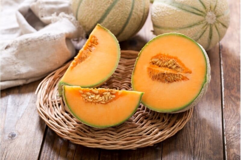 Các dưỡng chất có lợi từ dưa lưới. (Ảnh: Sưu tầm Internet) 