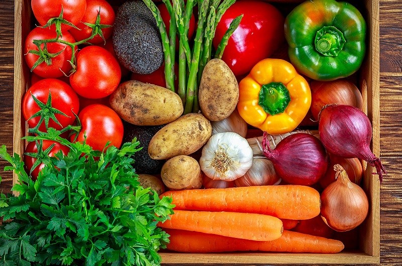 Các loại rau, củ chứa nhiều vitamin B12. (Ảnh: Sưu tầm Internet)