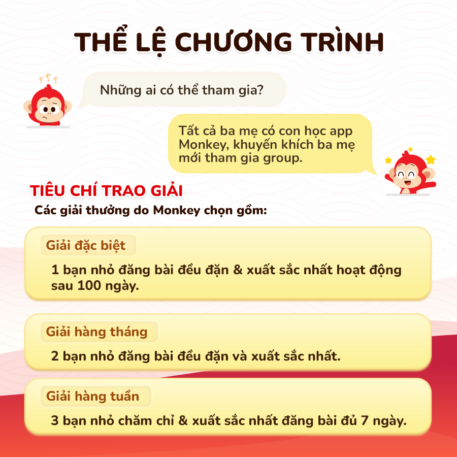 Cơ cấu giải thưởng và tiêu chí nhận giải