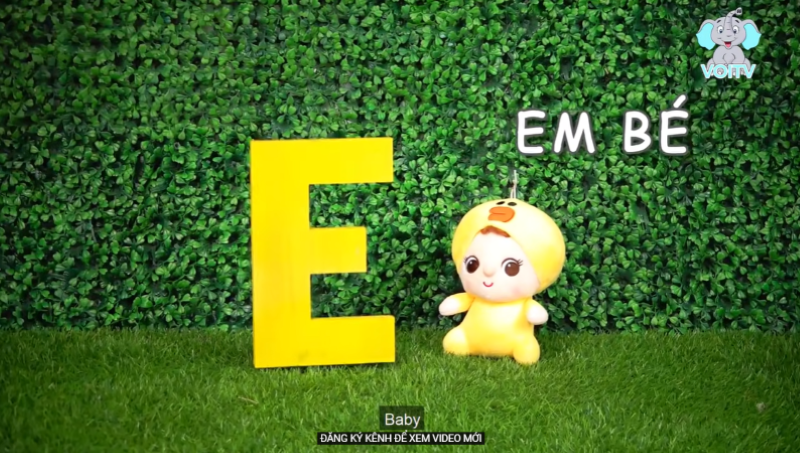 Bảng chữ cái tiếng Việt bài hát A B C thật dễ. (Ảnh: Sưu tầm Internet)