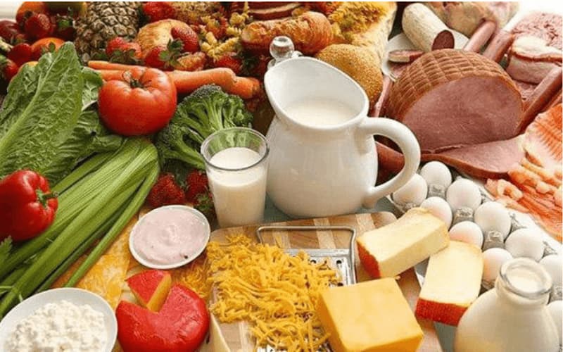 Thực phẩm dành cho người gầy. (Ảnh: Sưu tầm Internet)