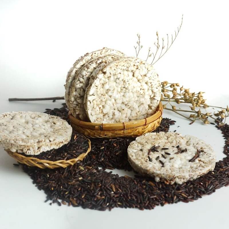 Gạo lứt là nguyên liệu chế biến các món bánh giàu dinh dưỡng. (Ảnh: Sưu tầm Internet)