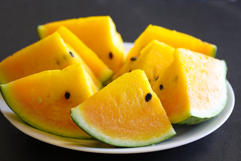 Dưa ruột vàng. (Ảnh: Sưu tầm Internet)