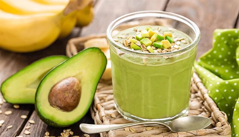 Sinh tố từ bơ và chuối thơm ngon cho ngày hè. (Ảnh: Sưu tầm Internet) 