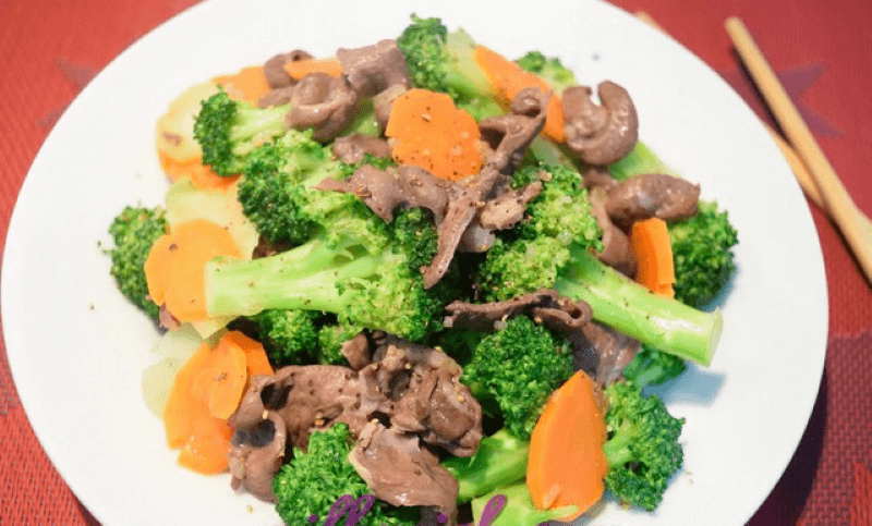 Món thịt bò xào súp lơ xanh bổ dưỡng cho cả nhà. (Ảnh: Sưu tầm Internet)