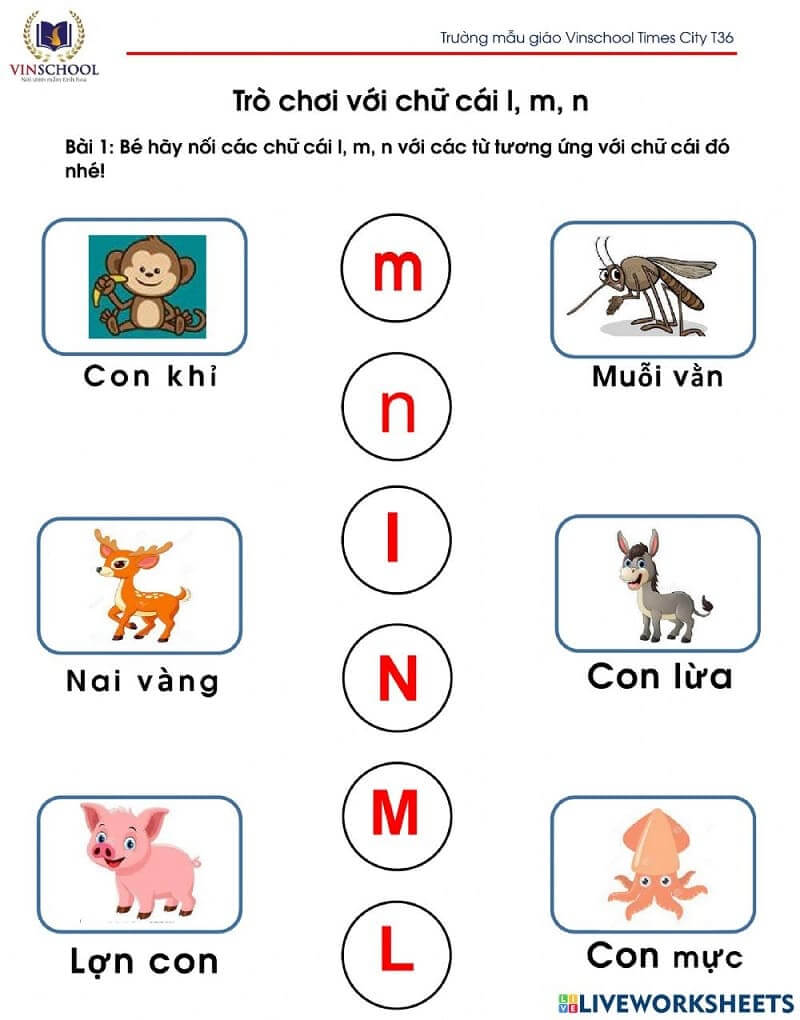 Tổ chức cuộc thi để trẻ có thể phát triển bản thân và nâng cao kiến thức tốt hơn. (Ảnh: Trường mẫu giáo Vinschool)