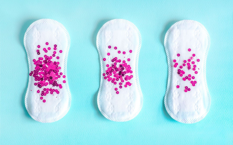 Hiện tượng chảy máu âm đạo khi mang thai tuần đầu. (Ảnh: Sưu tầm internet)