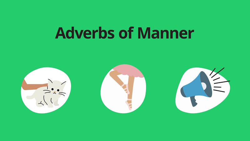 Adverbs of Manner in English grammar. (Image: Internet)