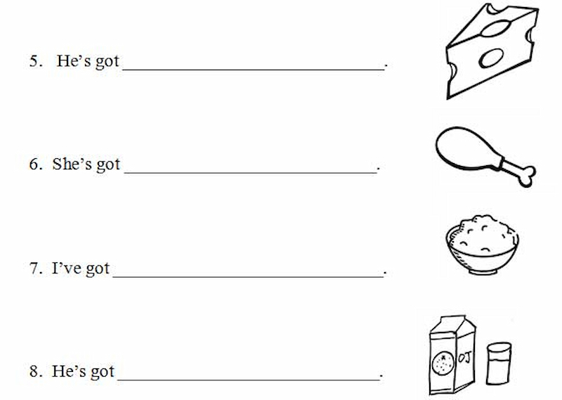 Bài luyện nghe và điền từ. (Ảnh: Sưu tầm internet)