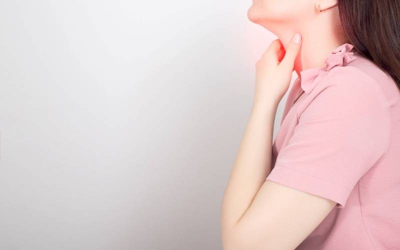 Bệnh nhân bị suy giáp. (Ảnh: Sưu tầm Internet)