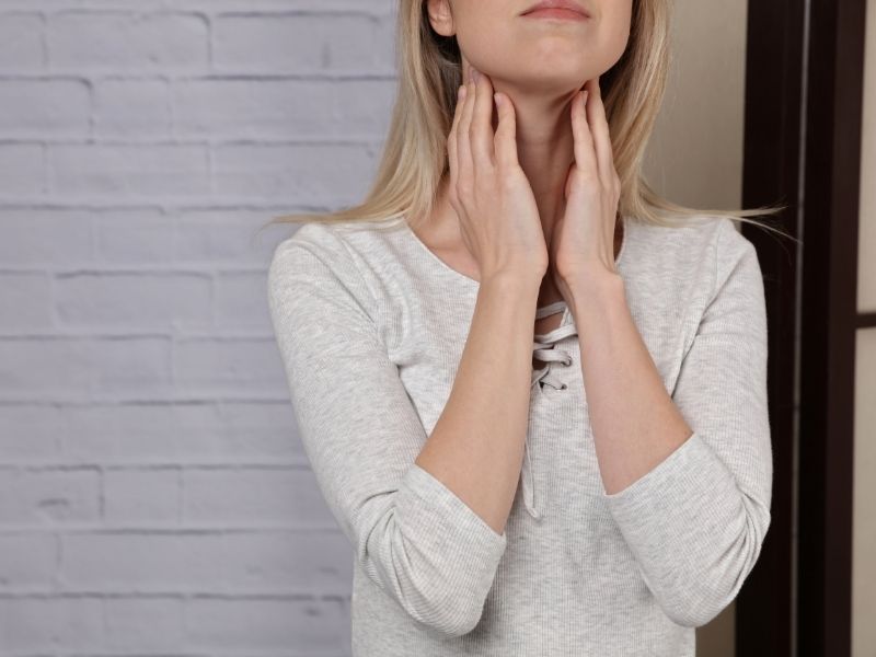 Bệnh lý về tuyến giáp thường gặp ở phụ nữ. (Ảnh: Sưu tầm Internet)