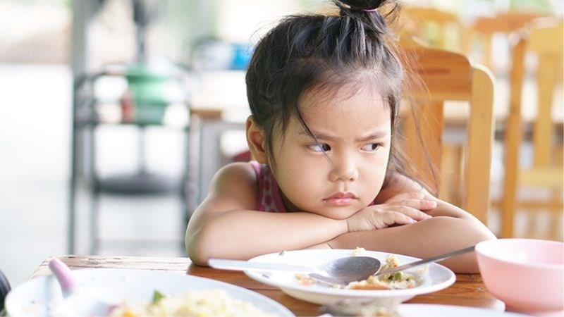 Biếng ăn tâm lý. (Ảnh: Sưu tầm Internet)