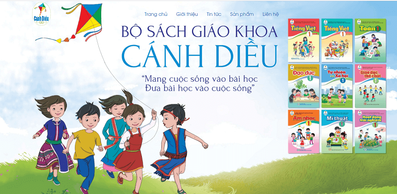 Cánh Diều - Bộ sách lớp 1. (Ảnh: Sưu tầm Internet)
