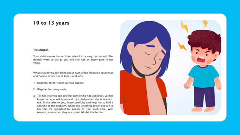 Trẻ 10 - 13 tuổi đi học về với t&acirc;m trạng c&aacute;u kỉnh