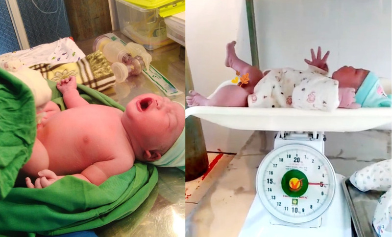 Theo dõi trọng lượng em bé theo tuần tuổi giúp ba mẹ đánh giá sức khỏe tốt nhất. (Ảnh: Sưu tầm internet)