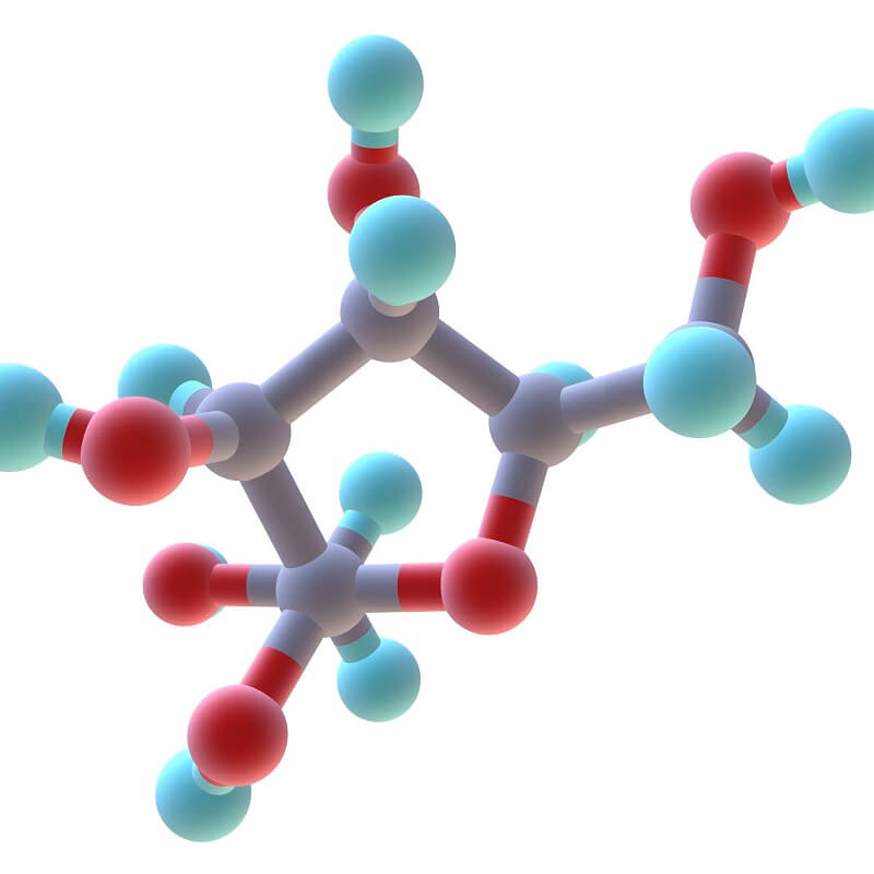Chuỗi phân tử của hoạt chất monosaccharides. (Ảnh: Sưu tầm Internet)