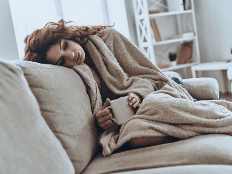 Tự chăm sóc bản thân khi bị ốm. (Ảnh: Sưu tầm Internet)