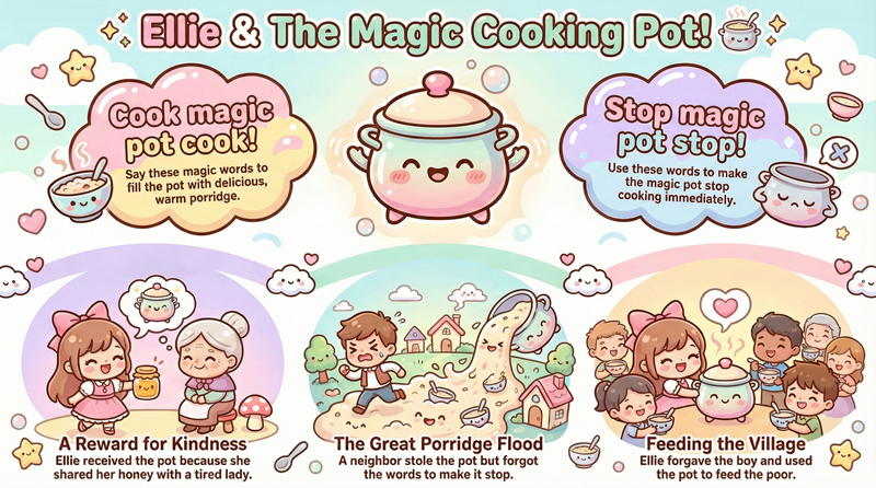 T&oacute;m tắt truyện &lsquo;Chiếc Nồi Thần Kỳ&rsquo;