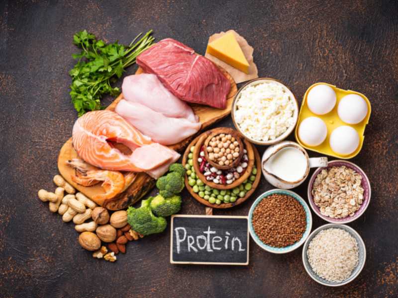 Chất đạm (protein) có khả năng giúp cơ thể tái tạo mô liên kết và làm đầy vết thương (Ảnh: sưu tầm internet)