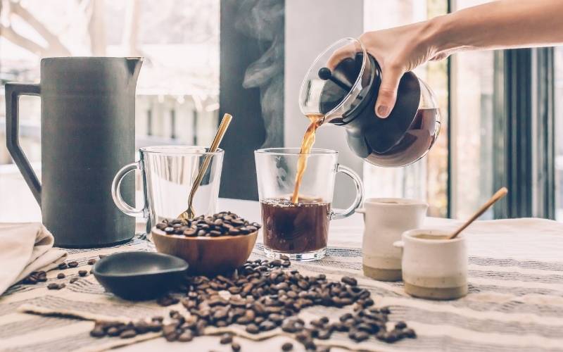 Caffeine gây hại cho sức khỏe. (Ảnh: Sưu tầm Internet)