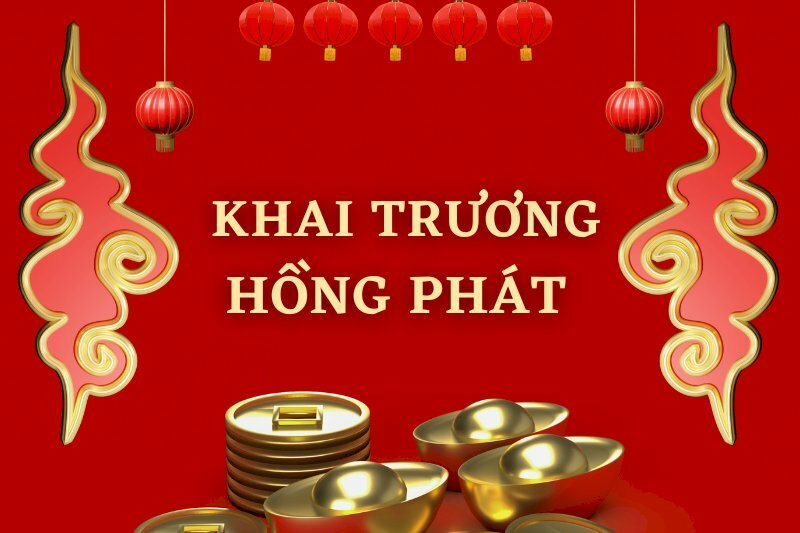 Từ vựng tiếng Anh chúc mừng khai trương. (Ảnh: Sưu tầm Internet)