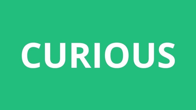 Curious chỉ sự tò mò hay ham muốn tìm hiểu. (Ảnh: Sưu tầm Internet)