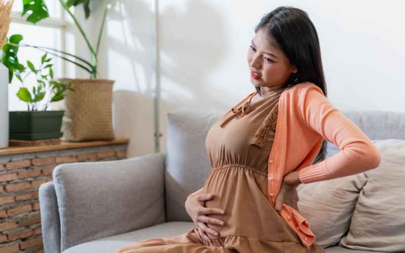 Triệu chứng đau háng khi mang thai tuần 37. (Ảnh: Sưu tầm Internet)
