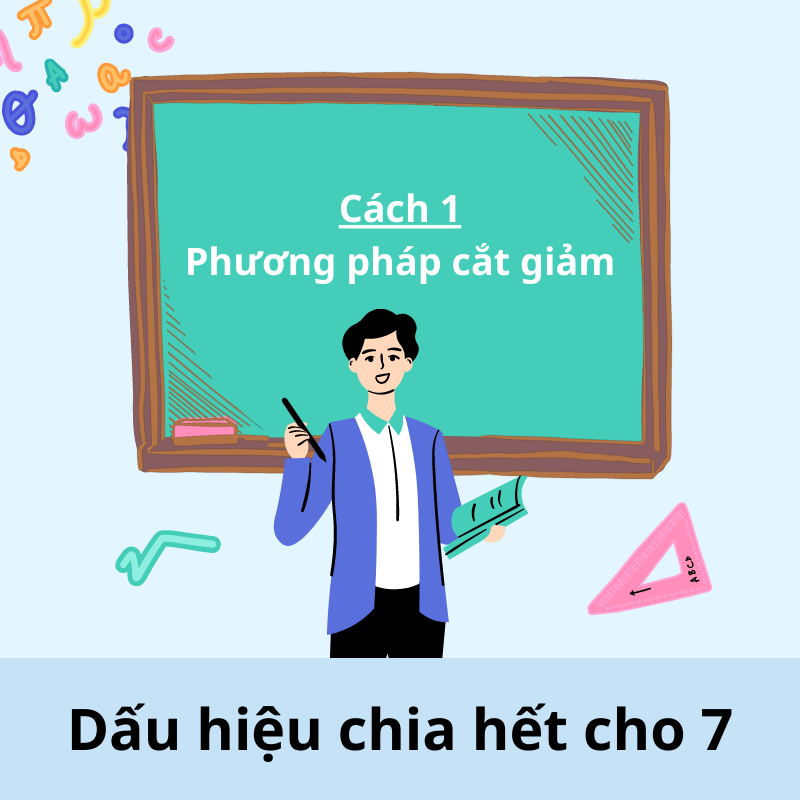 Nhận biết dấu hiệu chia hết cho 7. (Ảnh: Sưu tầm Internet)