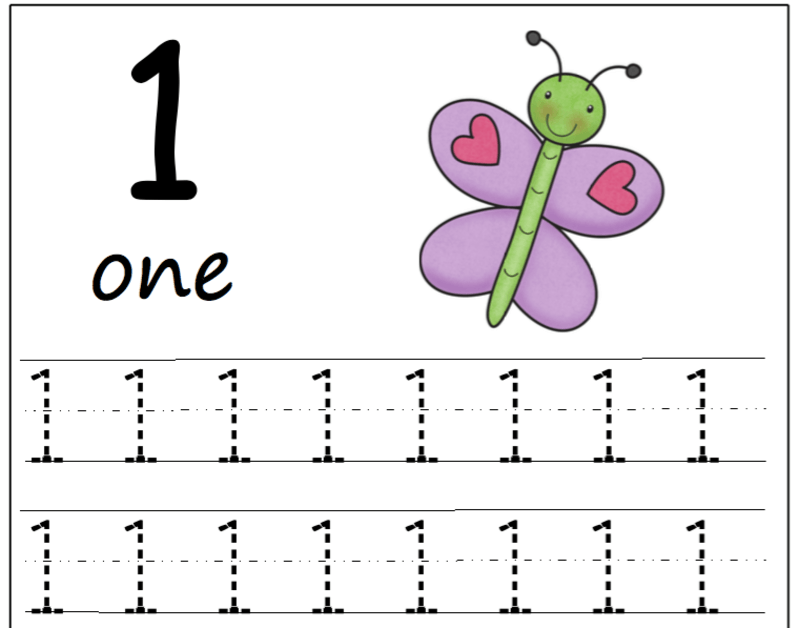 Đâu là thời điểm thích hợp cho bé học viết số? (Nguồn ảnh: Sưu tầm internet)