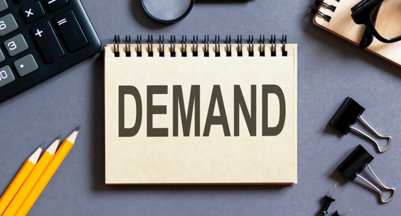 Demand nghĩa là nhu cầu, yêu cầu. (Ảnh: Sưu tầm Internet)