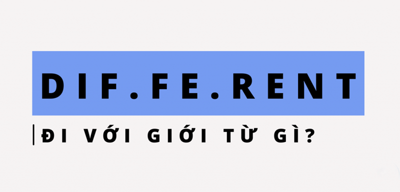 Different là một tính từ trong tiếng Anh. (Ảnh: Sưu tầm Internet)