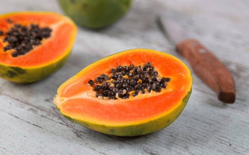 Đu đủ có chất dinh dưỡng gì cho cơ thể? (Ảnh: Sưu tầm Internet)