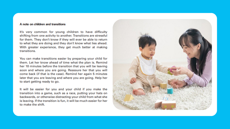 Thấu hiểu về giai đoạn chuyển tiếp ở trẻ