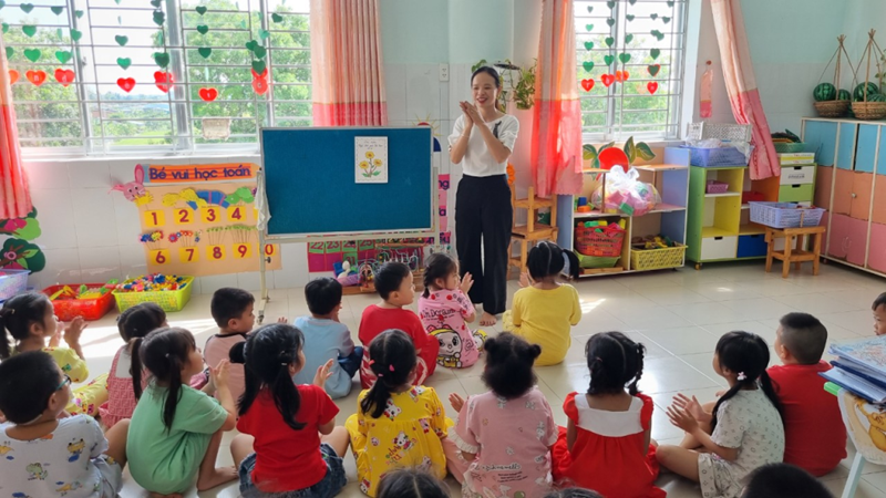 Quản lý giáo dục mầm non. (Ảnh: Sưu tầm Internet)