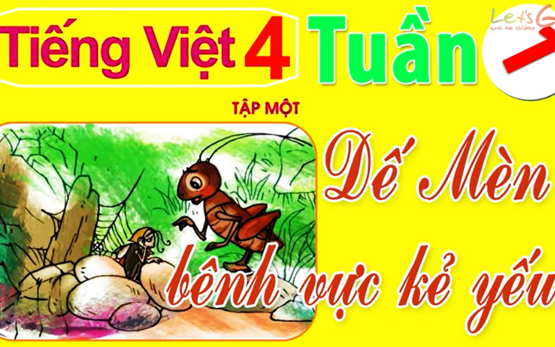 Học tiếng Việt lớp 4 tại youtube. (Ảnh: Let’s go)