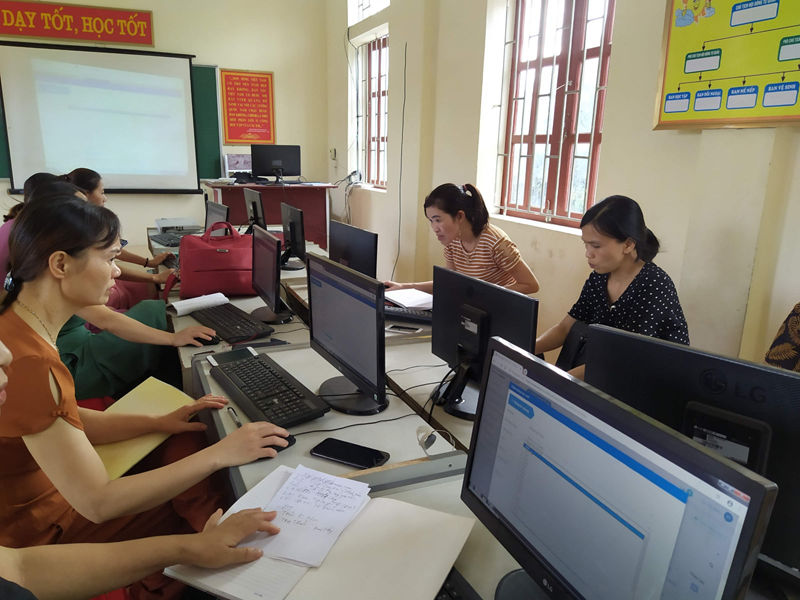 Hệ thống quản lý giáo án (Learning Management System - LMS). (Ảnh: Sưu tầm Internet)