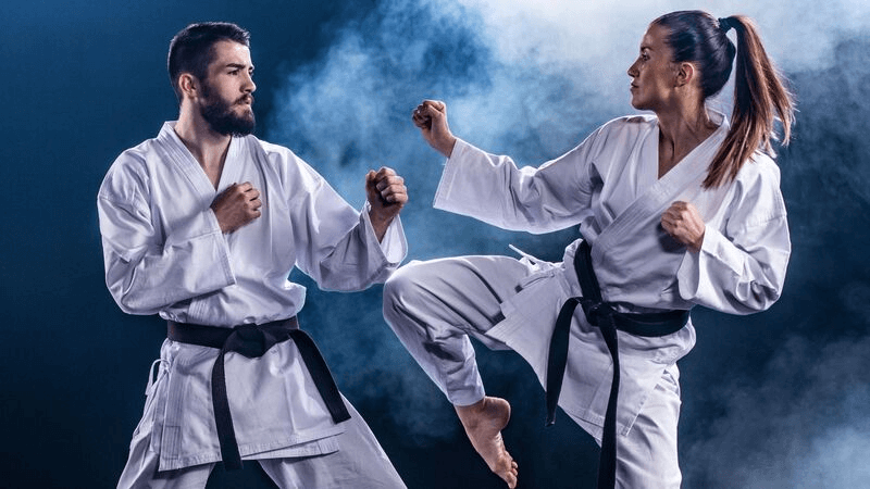Giới thiệu về môn võ Karate. (Ảnh: Sưu tầm Internet)