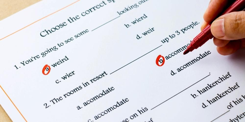 Cấu trúc đề thi tiếng Anh vào 10. (Ảnh: Sưu tầm Internet)