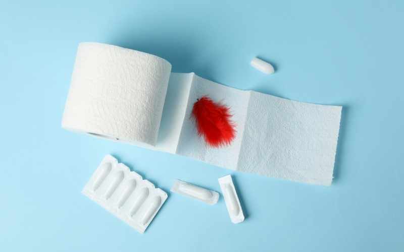 Phụ nữ mang thai 6 tuần bị ra máu là dấu hiệu báo “tin vui”. (Ảnh: Sưu tầm Internet)