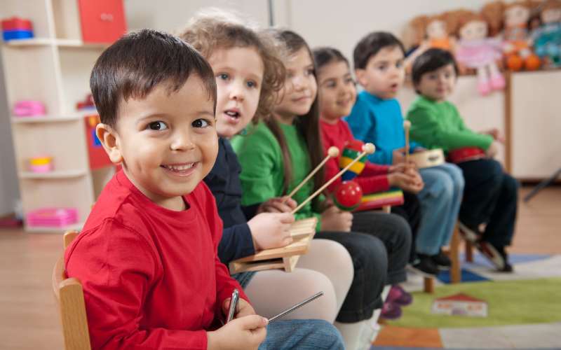 Mầm non là cấp học đầu tiên của giáo dục Việt Nam. (Ảnh: Sưu tầm Internet)