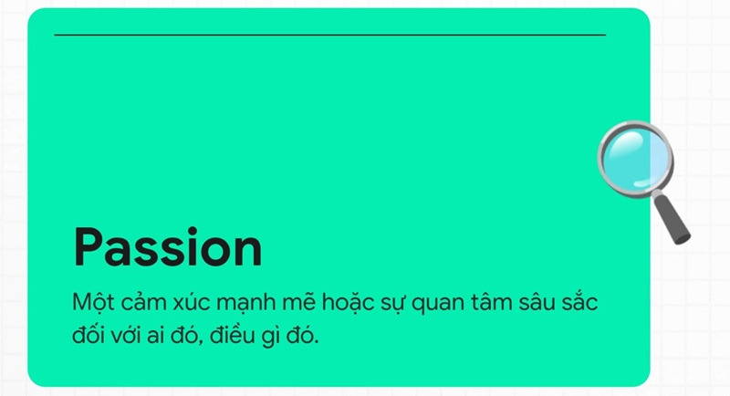 Passion nghĩa là đam mê, nhiệt huyết, cảm xúc mãnh liệt. (Ảnh: Sưu tầm Internet)