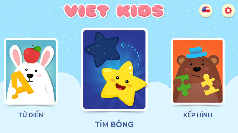Viet Kids - Ứng dụng học tiếng Việt & tiếng Anh hiệu quả. (Ảnh: vkidsapp.com)