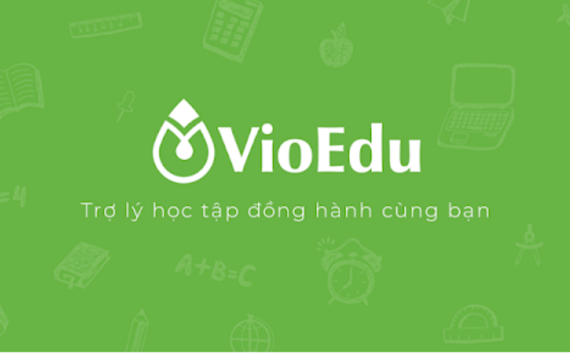 Phần mềm học toán Vioedu - trợ lý học tập. (Ảnh: Sưu tầm Internet)